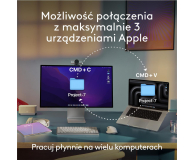LOGITECH Klawiatura MX Keys S for Mac Space Grey US 920-011637 - 1261398 - zdjęcie 12